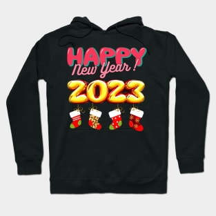 Funny Happy New Year 2023 Family Matching Hoodie